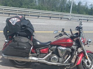 2006 Yamaha XVS1300, красный, 599000 рублей, вид 2