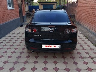 2008 Mazda 3 4-speed I (BK) Рестайлинг, чёрный, 870000 рублей, вид 3