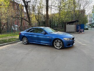 2015 BMW 4 серии 420d xDrive F32/F33/F36, синий, 2180000 рублей, вид 4