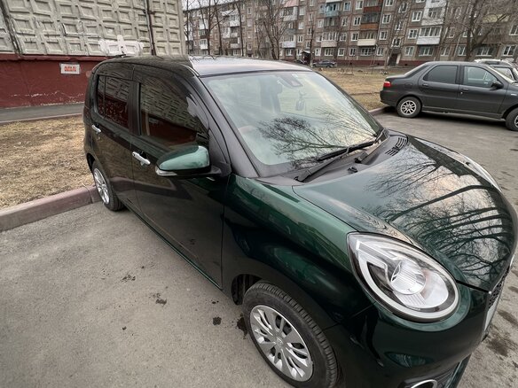 2017 Toyota Passo III, зелёный, 1100000 рублей