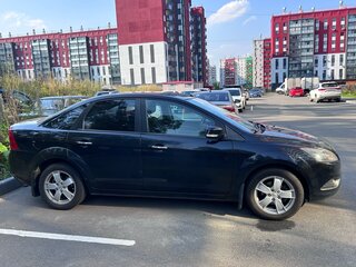 2009 Ford Focus II Рестайлинг, чёрный, 535000 рублей, вид 4