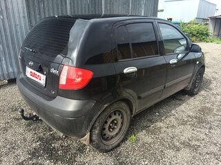 2007 Hyundai Getz I Рестайлинг, чёрный, 560000 рублей, вид 3