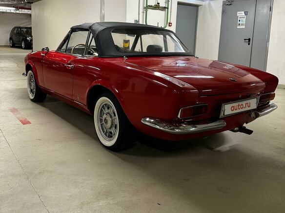 1966 Fiat 124 Sport Spider I, красный, 5500000 рублей - вид 9