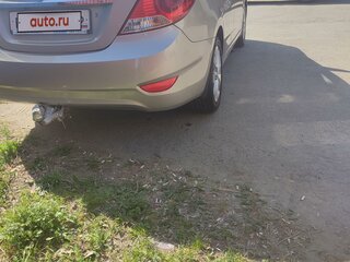 2012 Hyundai Solaris I, бежевый, 1000000 рублей, вид 4