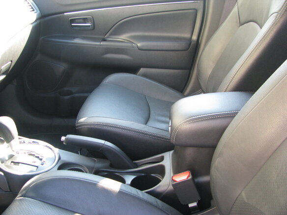 2014 Mitsubishi ASX I Рестайлинг, серебристый - вид 7