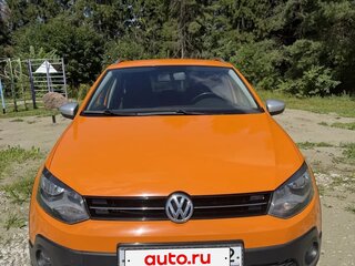2011 Volkswagen Polo Cross V, оранжевый, 900000 рублей, вид 1