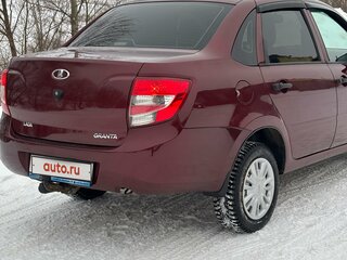 2013 Lada (ВАЗ) Granta I, красный, 475000 рублей, вид 4