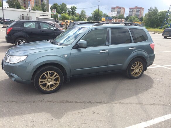 2008 Subaru Forester III, зелёный, 620000 рублей - вид 6