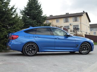 2019 BMW 3 серии Gran Turismo 320d VI (F3x) Рестайлинг, синий, 3000000 рублей, вид 4