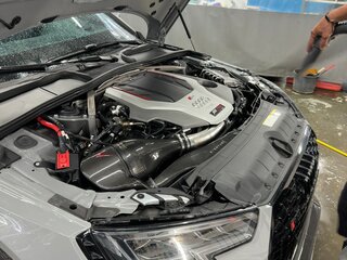 2019 Audi RS 4 IV (B9), серый, 7200000 рублей, вид 2