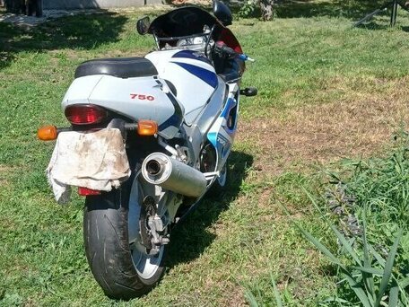 1999 Suzuki GSX-R 750, синий, 380000 рублей, вид 4