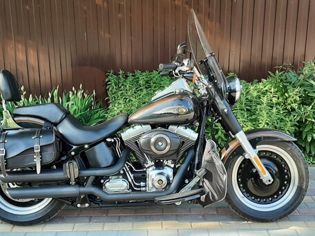 2013 Harley-Davidson Fat Boy, коричневый, 1450000 рублей, вид 1