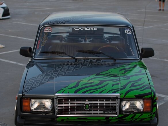 2010 Lada (ВАЗ) 2107, серый, 400000 рублей - вид 1