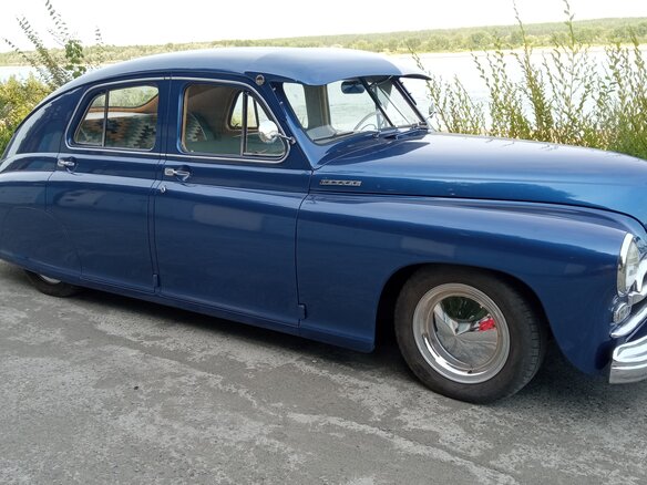 1957 ГАЗ М-20 «Победа», синий, 2800000 рублей