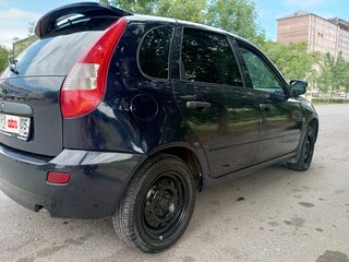 2008 Lada (ВАЗ) Kalina I, синий, 220000 рублей, вид 4