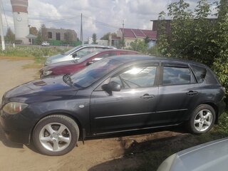 2007 Mazda 3 I (BK) Рестайлинг, серый, 650000 рублей, вид 3