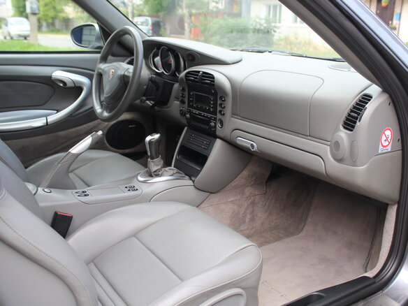 2003 Porsche 911 Turbo V (996) Рестайлинг, серебристый - вид 17