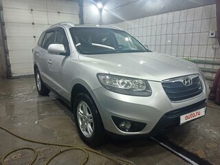 2010 Hyundai Santa Fe II Рестайлинг, серебристый, 1110000 рублей, вид 2