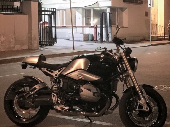 2014 BMW R Nine T, чёрный - вид 6