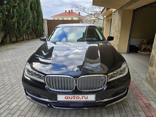 2016 BMW 7 серии Long 740Ld xDrive VI (G11/G12), чёрный, 3600000 рублей, вид 2