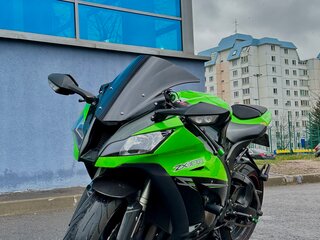 2011 Kawasaki ZX-10R Ninja, зелёный, 900000 рублей, вид 1