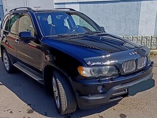 2002 BMW X5 3.0i I (E53), чёрный, 785840 рублей, вид 4