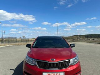 2016 Kia Rio III Рестайлинг, красный, 1150000 рублей, вид 1
