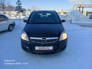 2008 Opel Zafira B Рестайлинг, чёрный, 700000 рублей, вид 1