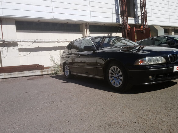 2003 BMW 5 серии 530d IV (E39) Рестайлинг, чёрный