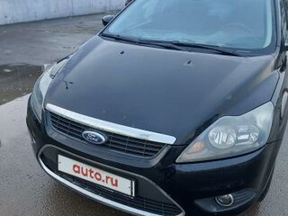 2009 Ford Focus II Рестайлинг, чёрный, 850000 рублей, вид 1