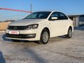 2017 Volkswagen Polo V Рестайлинг, белый, 1100000 рублей