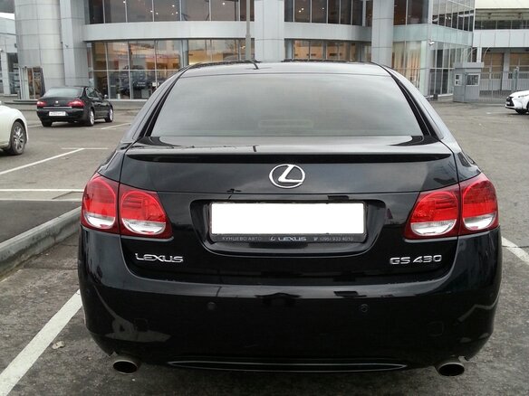 2005 Lexus GS 430 III, чёрный - вид 2