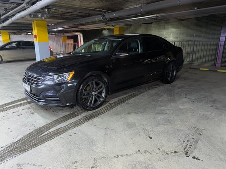 2018 Volkswagen Passat (North America and China) I Рестайлинг, чёрный, вид 1