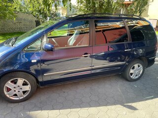 2002 Volkswagen Sharan I Рестайлинг, синий, 500000 рублей, вид 4