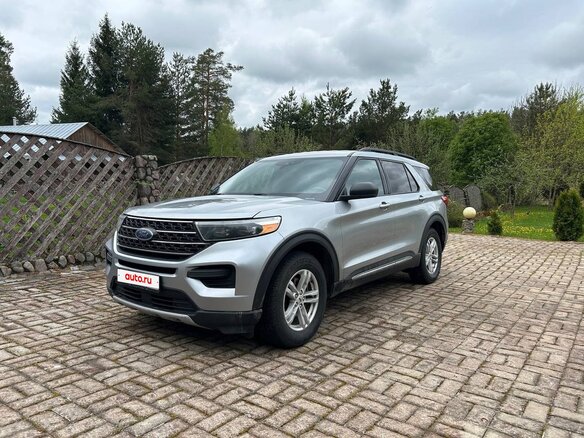 2019 Ford Explorer VI, серебристый, 2920000 рублей