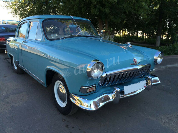1962 ГАЗ 21 «Волга», голубой - вид 4