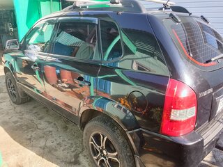 2008 Hyundai Tucson I, чёрный, 960000 рублей, вид 4