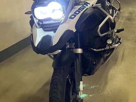 2014 BMW R 1200 GS Adventure, белый, 1380000 рублей, вид 4
