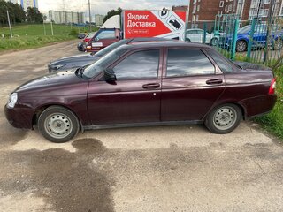 2011 Lada (ВАЗ) Priora I, пурпурный, 250000 рублей, вид 4