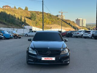 2012 Mercedes-Benz C-Класс 180 III (W204) Рестайлинг, чёрный, 1340000 рублей, вид 2
