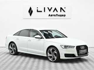2015 Audi A6 IV (C7) Рестайлинг, белый, 1675000 рублей, вид 1