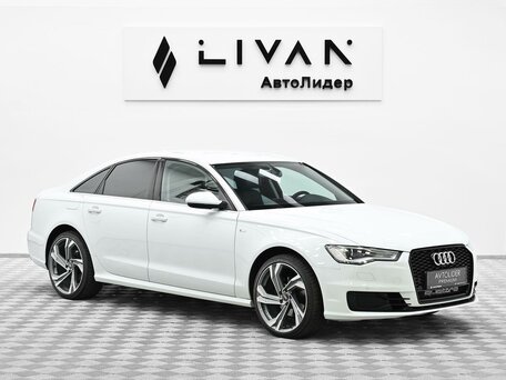 2015 Audi A6 IV (C7) Рестайлинг, белый, 1675000 рублей, вид 1