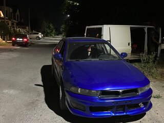 1997 Mitsubishi Galant VIII, синий, 370000 рублей, вид 2