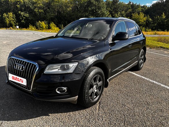2012 Audi Q5 I (8R) Рестайлинг, чёрный - вид 4