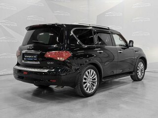 2016 Infiniti QX80 I Рестайлинг, чёрный, 3300000 рублей, вид 4