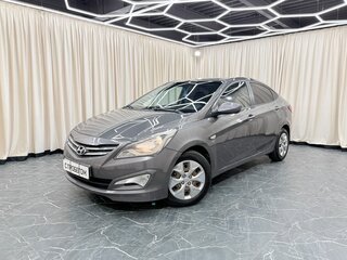 2014 Hyundai Solaris I, серый, 1029000 рублей, вид 1