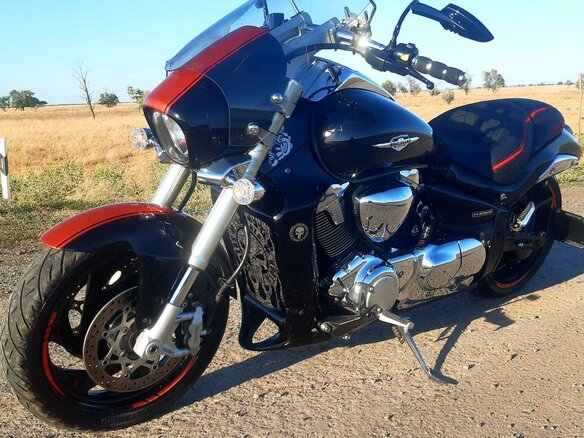 2012 Suzuki Boulevard M109R, чёрный, 1100000 рублей - вид 4