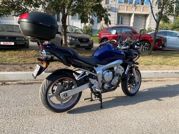 2004 Yamaha FZ6, синий, 355000 рублей - вид 6
