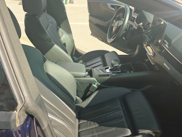 2021 Audi A5 Sportback 45 TFSI II (F5) Рестайлинг, синий, 3700000 рублей - вид 12
