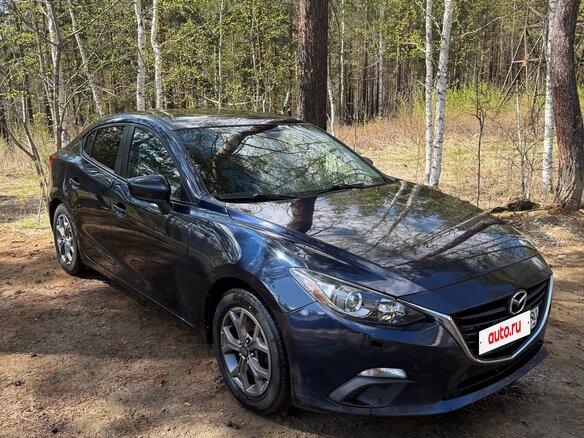2015 Mazda 3 III (BM), синий, 1000000 рублей